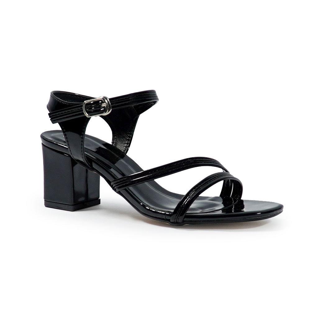 Sandal cao gót nữ quai 2 dây gót 5cm mã SDH5F89