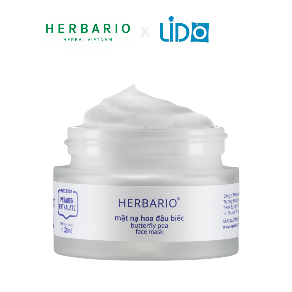 Mặt nạ Hoa đậu biếc Herbario 30ml