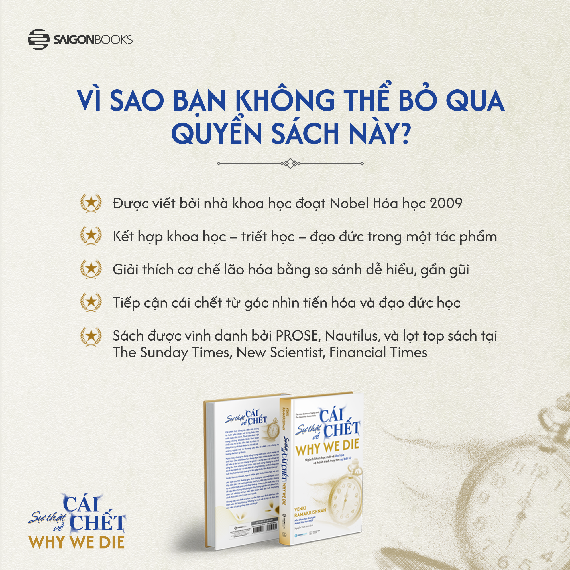 Sách Why We Die – Sự Thật Về Cái Chết