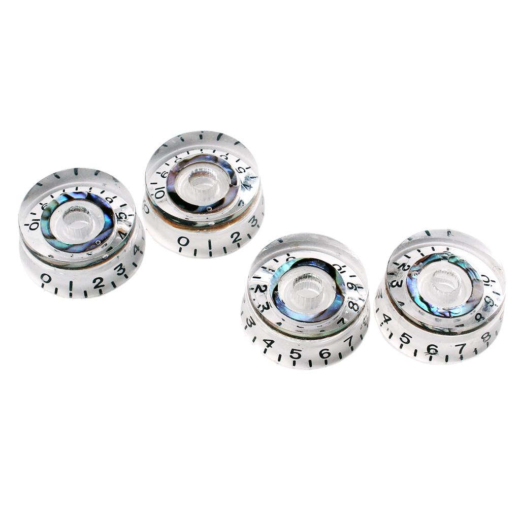 Sunnimix Đàn Guitar Điện Phần 4 Trong Suốt Điều Khiển Tốc Độ Konbs Cho Gibson Cây Epiphone Màu Tập