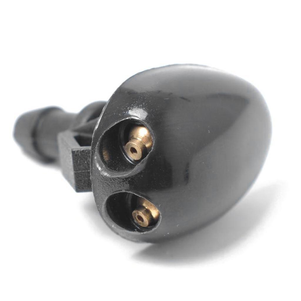 4x Black Windshield Wiper Water Spray Jet Washer Nozzles for Frontier