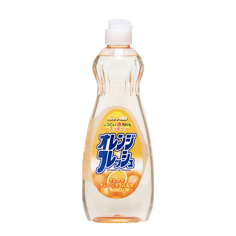Nước rửa chén bát rau củ quả đồ ăn dặm cho bé Rocket Nhật Bản chai 600ml