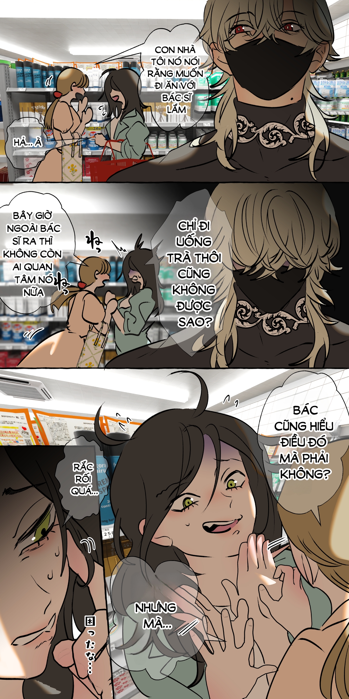 [21+] cô dâu có 5 nhân cách ~ bác sĩ tâm thần x bệnh nhân đa nhân cách - full màu chapter 1.1 7