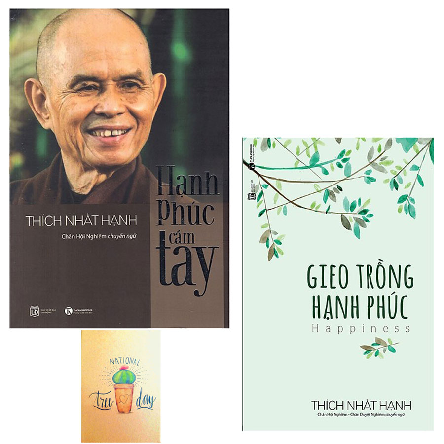 Combo Gieo Trồng Hạnh Phúc Và Hạnh Phúc Cầm Tay Tặng Kèm Sổ Tay
