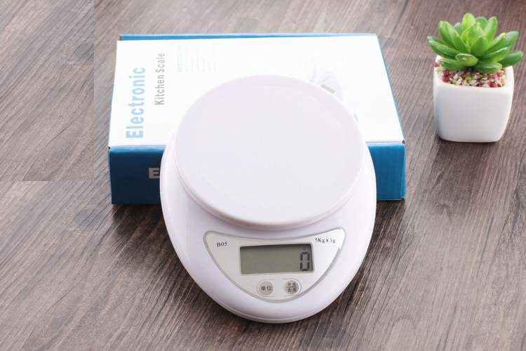 Cân Tiểu Ly Điện Tử Nhà Bếp Cao Cấp Định Lượng 1g - 5kg B05
