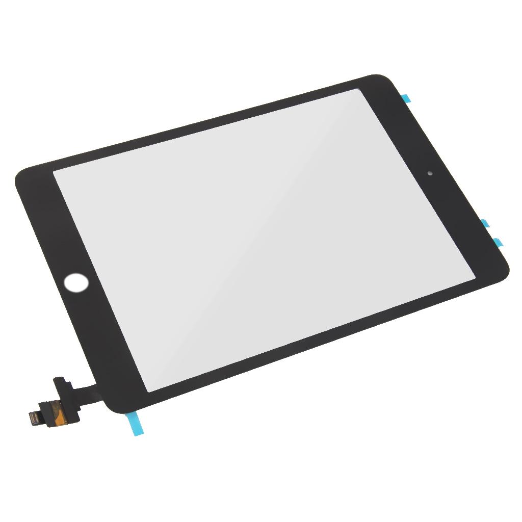 Glass Touch Screen Digitizer Suitable For 3 + Clip Of Ic Black Cable