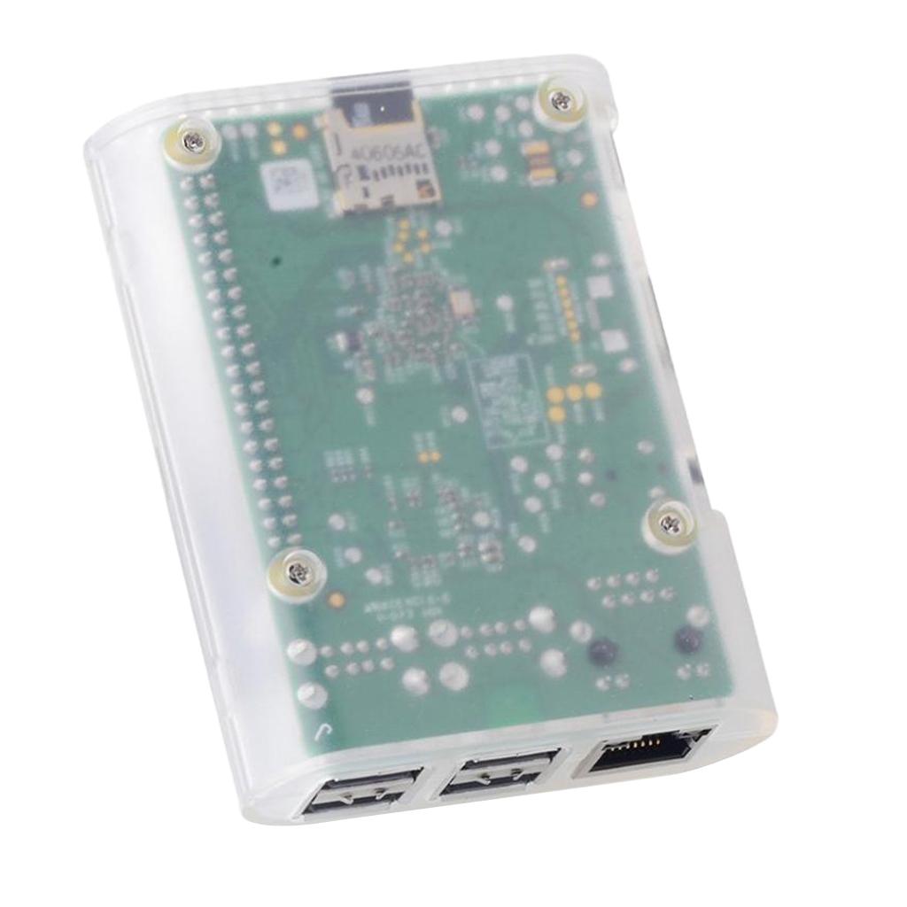 Protector Case for Raspberry Pi 3 Model B B+/ Raspberry Pi 2 Model B / Cover Case for Raspberry Pi 2B 3B 3B+ /Clear