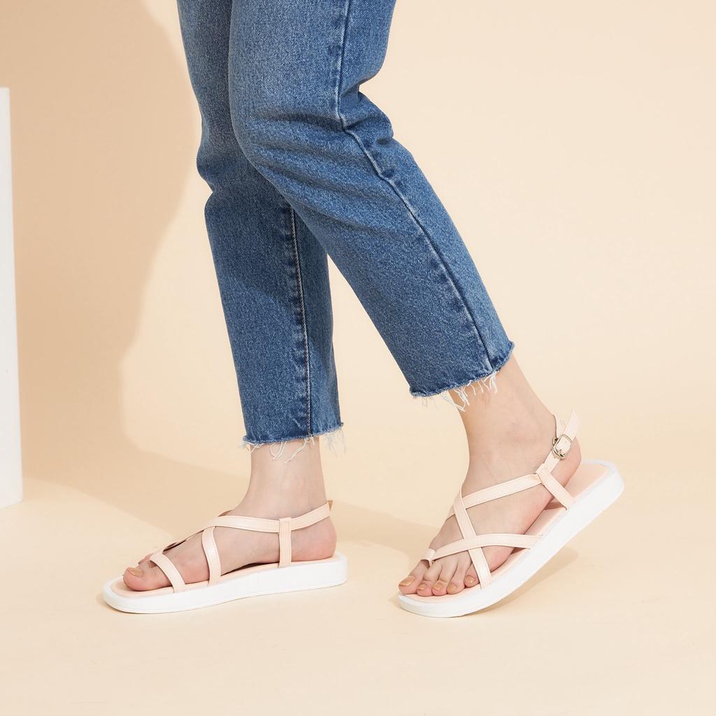 Giày MWC 2920 - Giày Sandal Đế Bánh Mì, Giày Sandal Quai Dây Xỏ Ngón Đế Bánh Mì Thời Trang