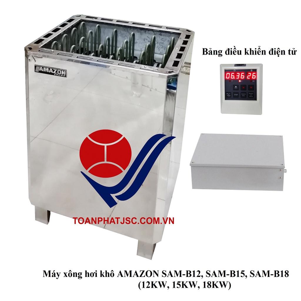 Máy xông hơi khô AMAZON SAM-B 12KW, 15KW, 18KW - Hàng Chính Hãng