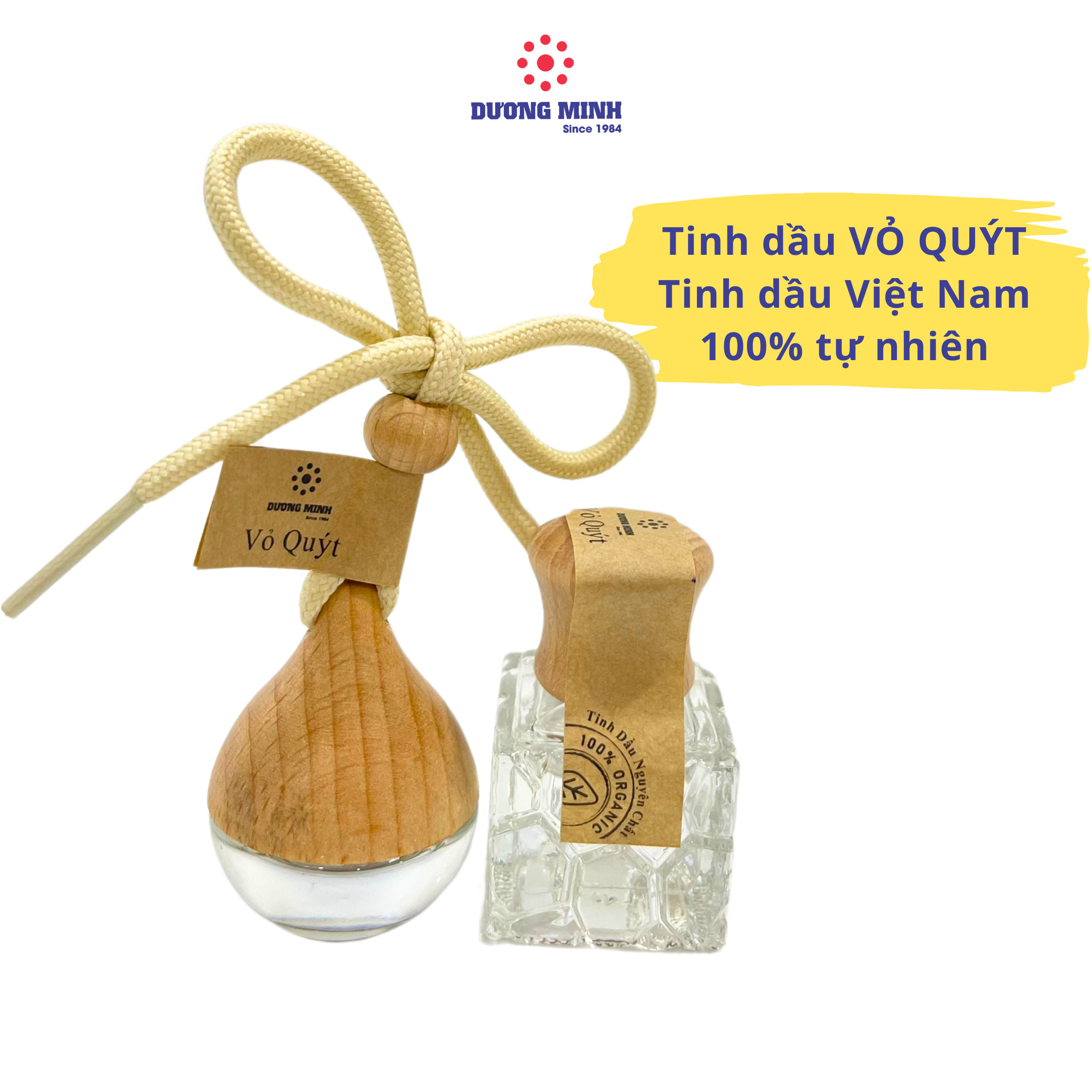 Tinh dầu Vỏ Quýt nguyên chất Dương Minh - tinh dầu 100% thành phần tự nhiên tạo mùi thơm phòng, thơm xe, thư giãn
