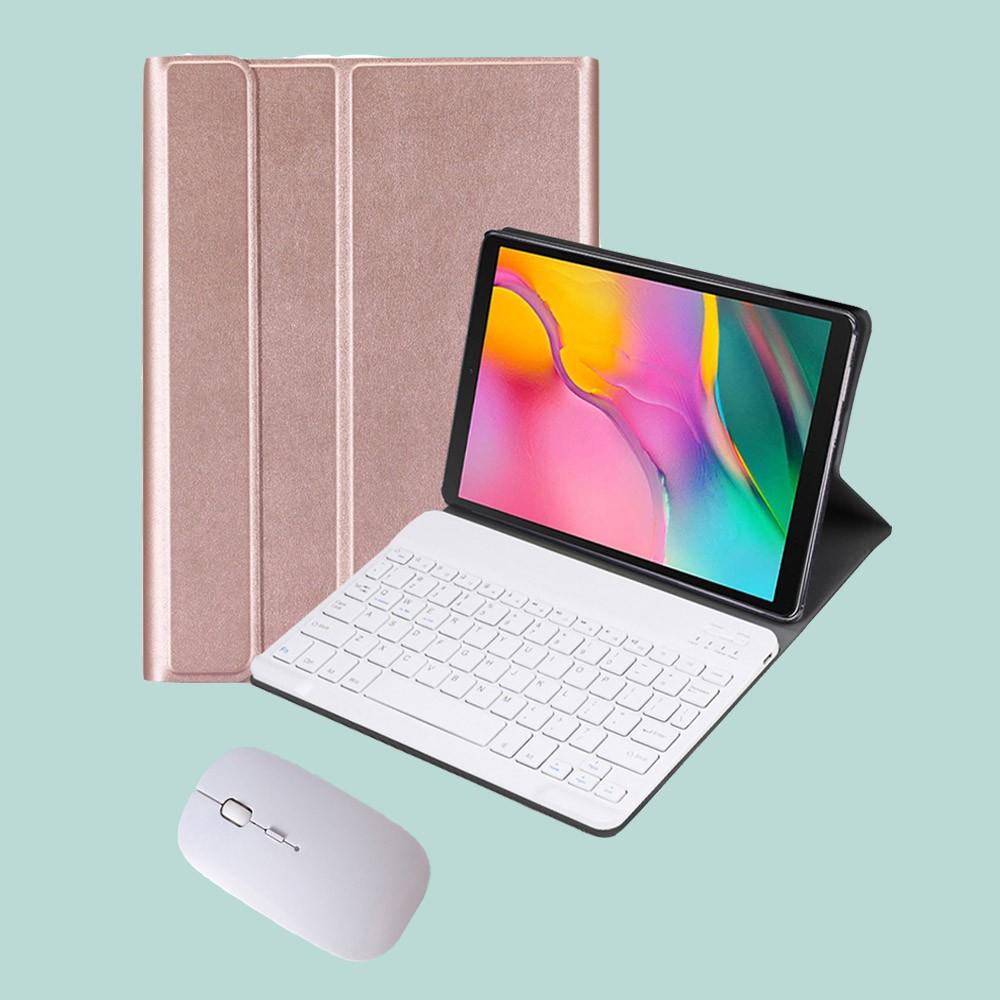 Bao da máy tính bảng kèm bàn phím Bluetooth chất lượng cao cho Samsung Galaxy Tab S6 Lite 10.4 Inch Sm-P610 Sm-P615