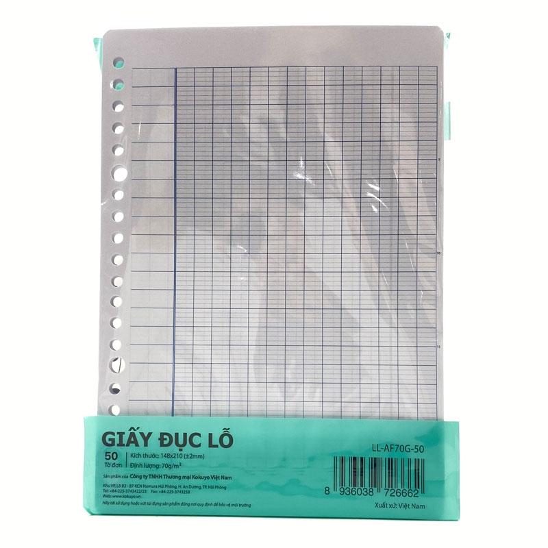 Giấy Đục Lỗ LL-AF70G-50