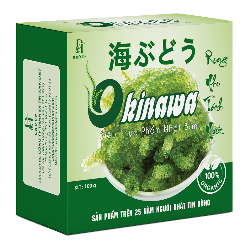 Rong Nho Khô Tách Nước Okinawa - Thần Dược Đại Dương