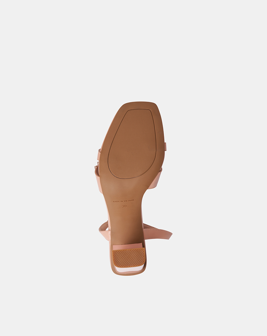 Giày Sandal Nữ 9cm Thời Trang Juno Phối Khoá Trang Trí SD09110