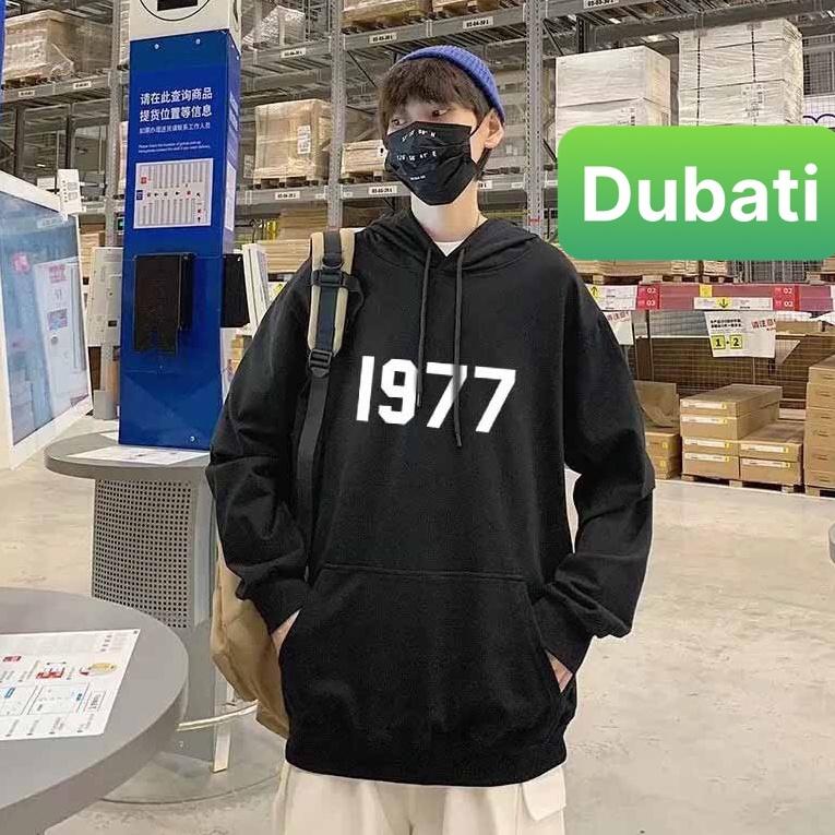 ÁO KHOÁC HOODIE NAM NỮ CHẤT NỈ DÀY PHOM FROM RỘNG 1977 SÀNH ĐIỆU MÙA HÈ MÙA THU ĐÔNG -DUBATI FASHION