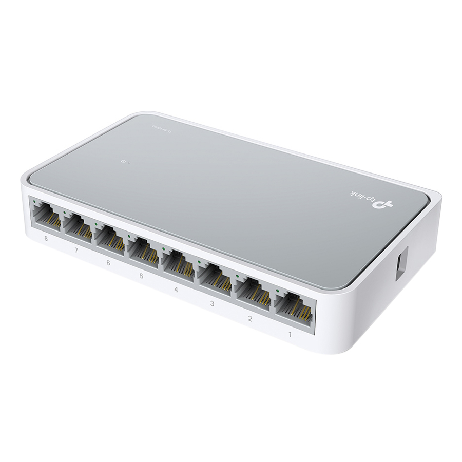 Hình ảnh Bộ Chia Tín Hiệu Để Bàn 8 Cổng 10/100Mbps TP-Link TL-SF1008D - Hàng Chính Hãng