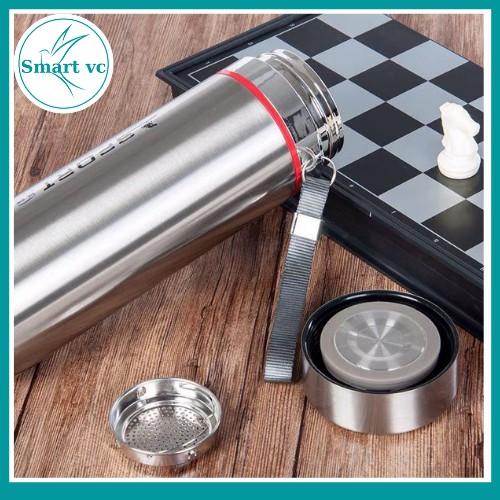 Bình Giữ Nhiệt Inox 304, có lõi lọc trà, dụng tích 1200 ml Giữ Nhiệt Tối Ưu Hơn 8H Mã C90