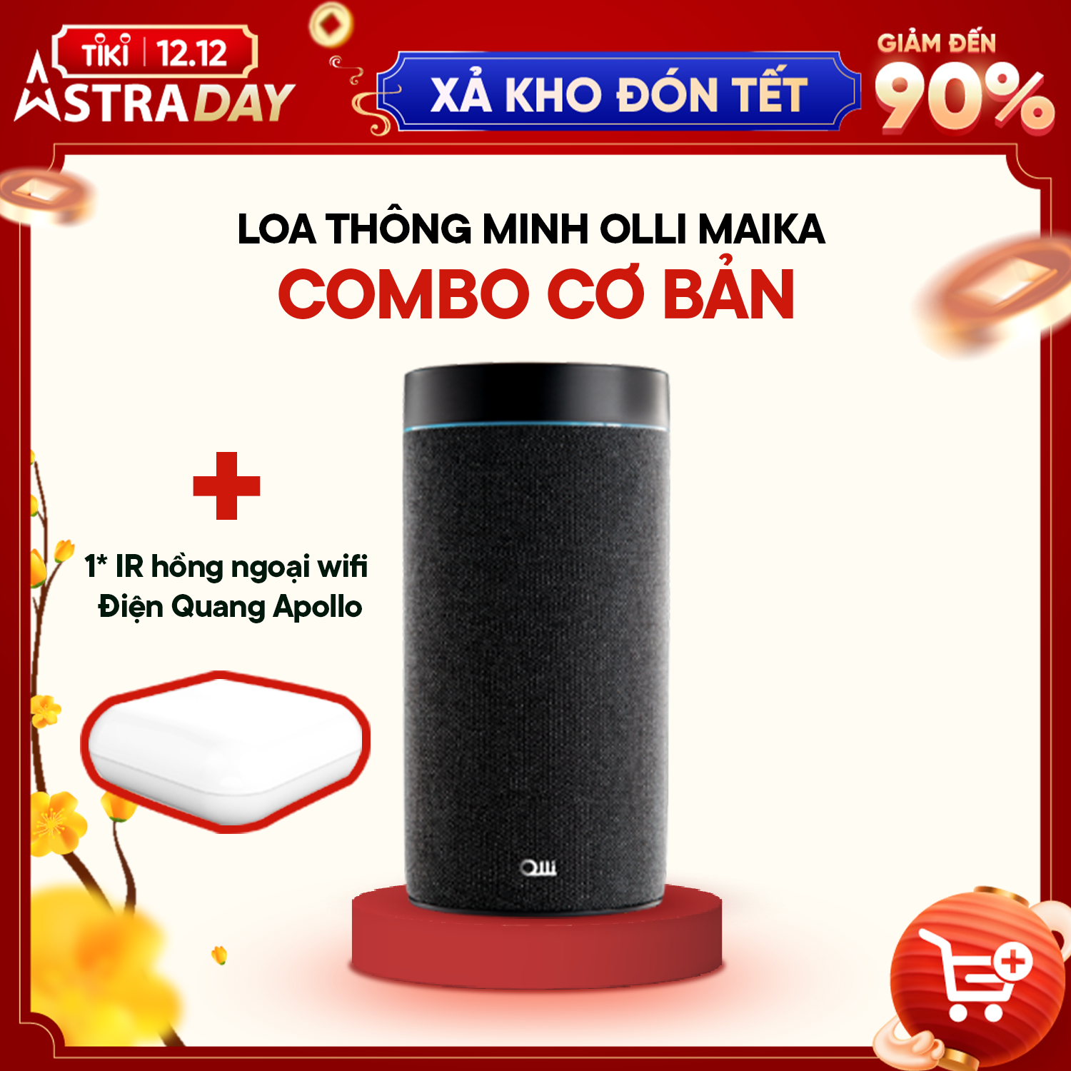 Loa thông minh OLLI MAIKA - Combo cơ bản - Hàng Chính Hãng