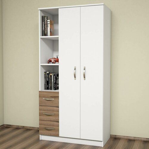 Tủ quần áo 2 cánh gỗ công nghiệp siêu chống ẩm