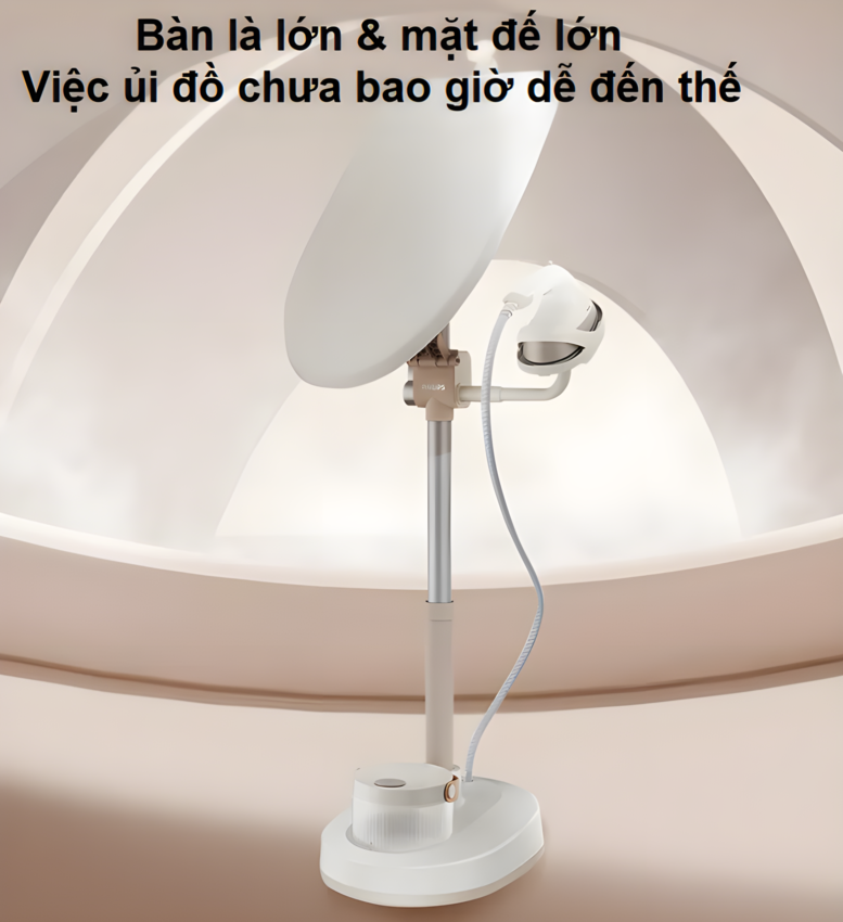 HÀNG CHÍNH HÃNG - Bàn ủi hơi nước dạng đứng serial 5000, hoàn toàn mới. Thương hiệu Hà Lan cao cấp Philips - STE5050/10