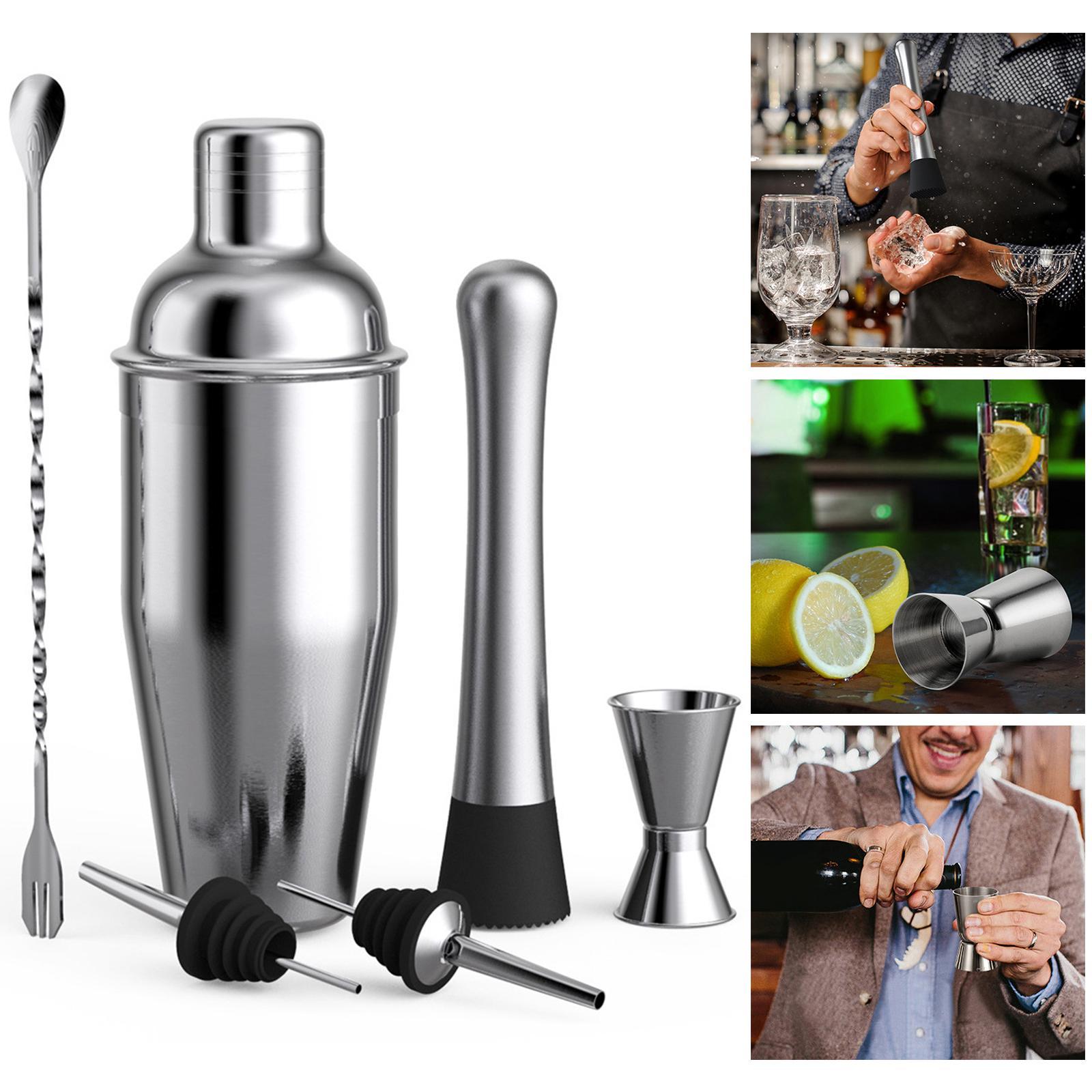 Pro Cocktail Shaker Mixer Accessories Crafts Bartender Spoon for Martini