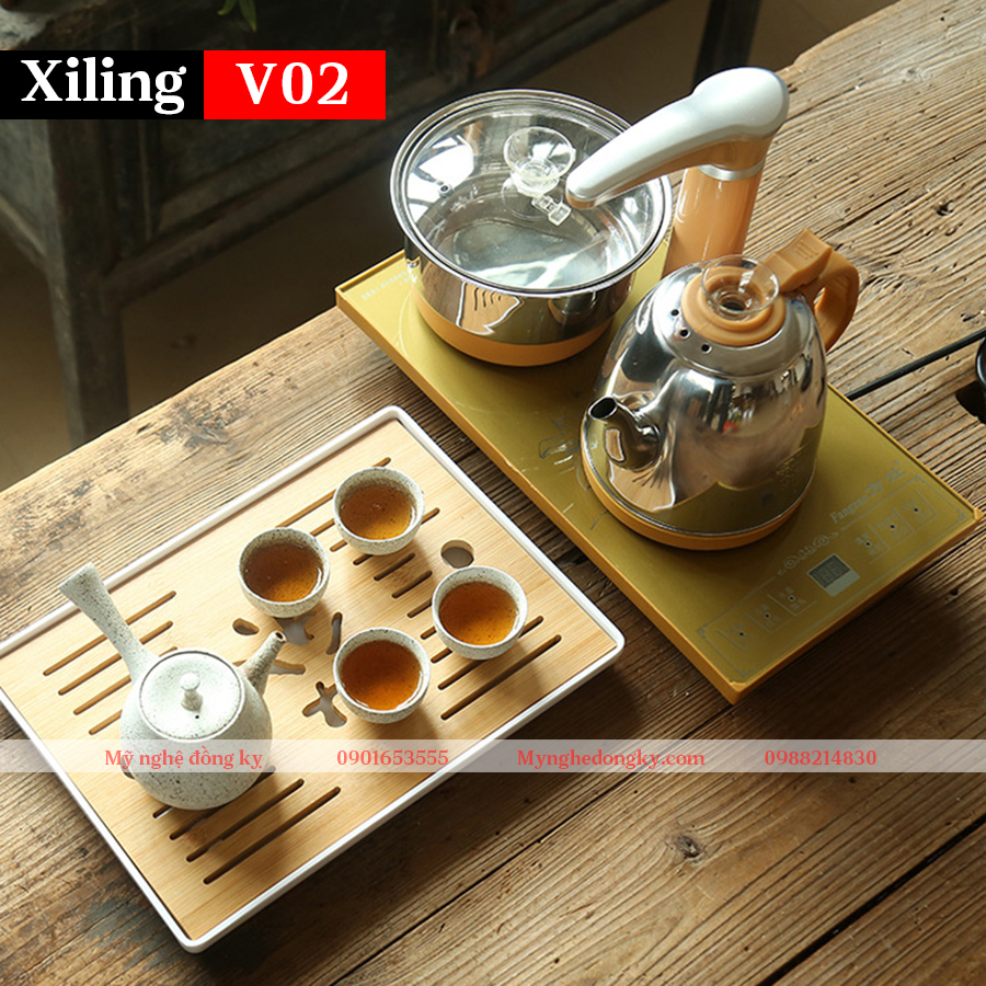 Bếp đun nước pha trà bộ bếp pha trà cho bộ bàn trà điện tự động mẫu mới 2021