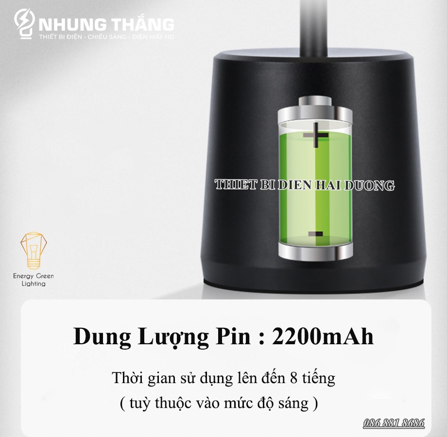 Đèn Bàn Decor Trang trí Nhà hàng,Quán Bar,Khách Sạn DB-985 - Kiểu Dáng Sang Trọng - 3 Chế Độ Ánh Sáng - Sạc Tích Điện - CÓ VIDEO