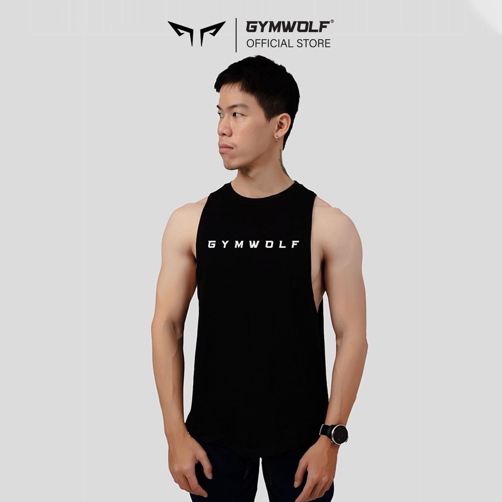 Áo Tanktop Nam GYMWOLF, Áo Ba Lỗ Tanktop Gym Form Rộng, Trẻ Trung (WOLF31)