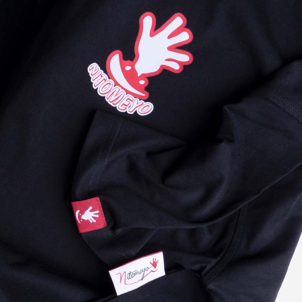 Áo Thun Oversize NITOMEYO Basic Tee Màu Đen