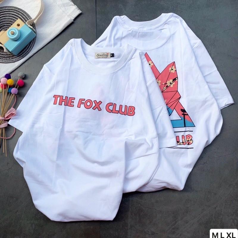 ÁO THUN UNISEX THE FOX CLUB