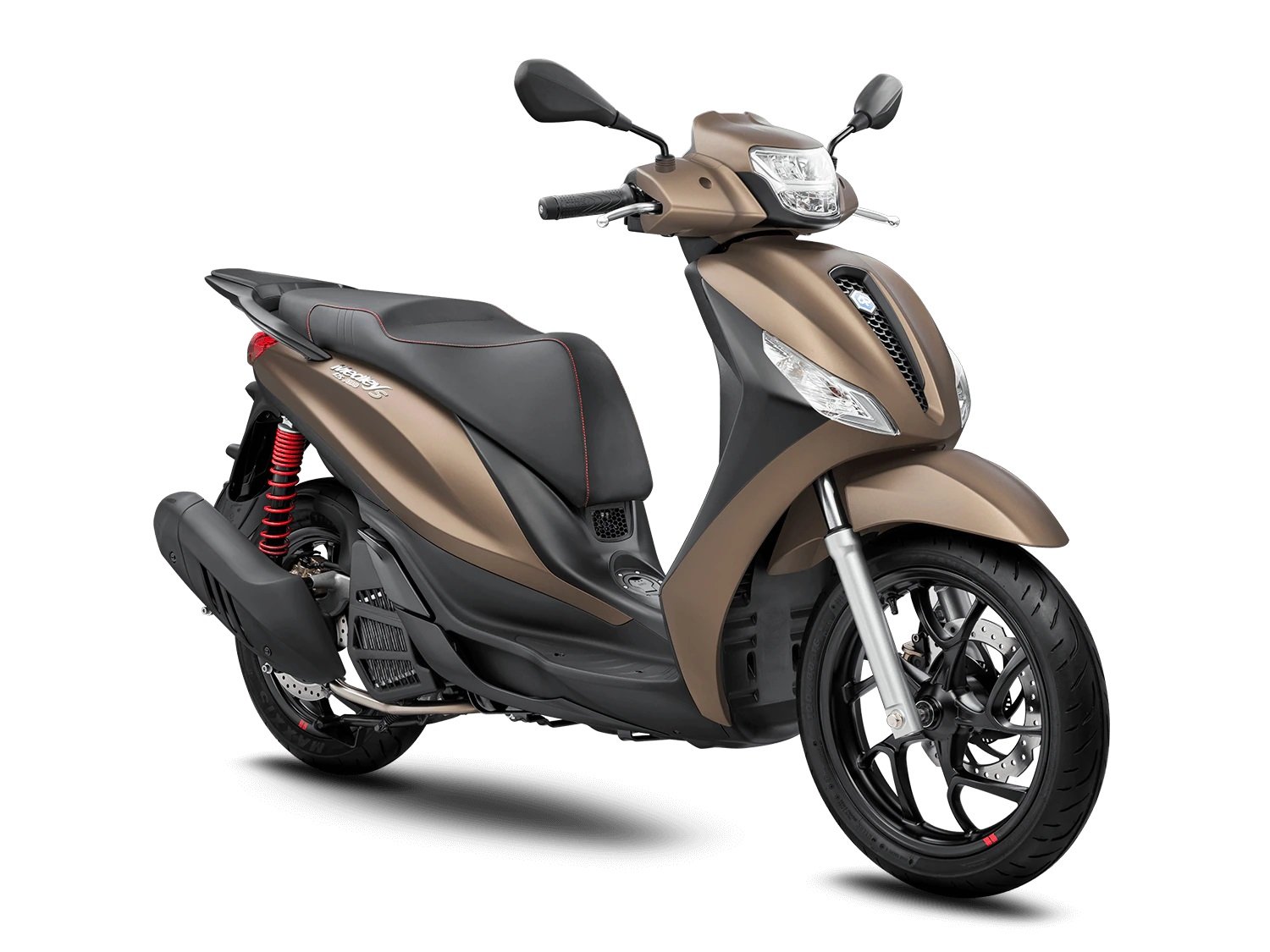 Xe Tay Ga Piaggio Medley S 125 Màu Đồng Marrone Terra