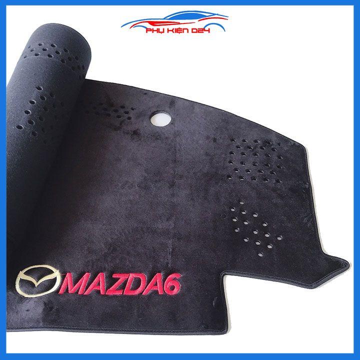 Thảm taplo cho Mazda 6 2016-2017-2018-2019-2020-2021-2022 chống nắng nóng làm mát xe mở rộng tầm nhìn