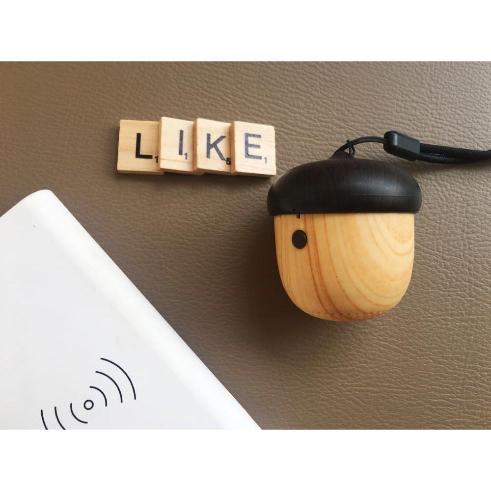 Loa Bluetooth,Loa quả sồi,nhỏ gọn siêu cute