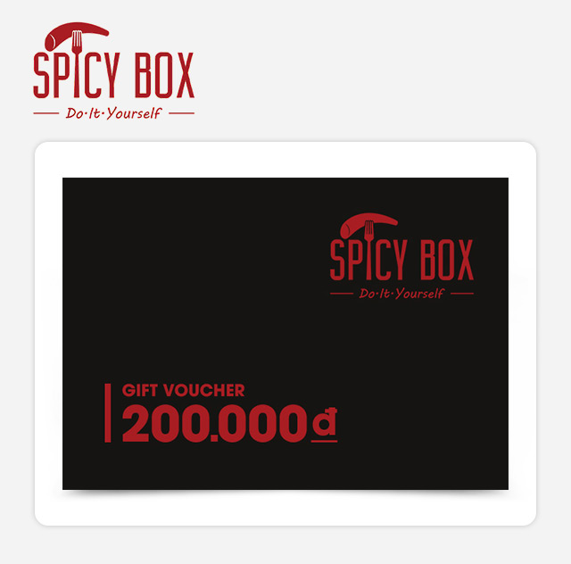Hình ảnh Phiếu Quà Tặng Spicy Box 200K
