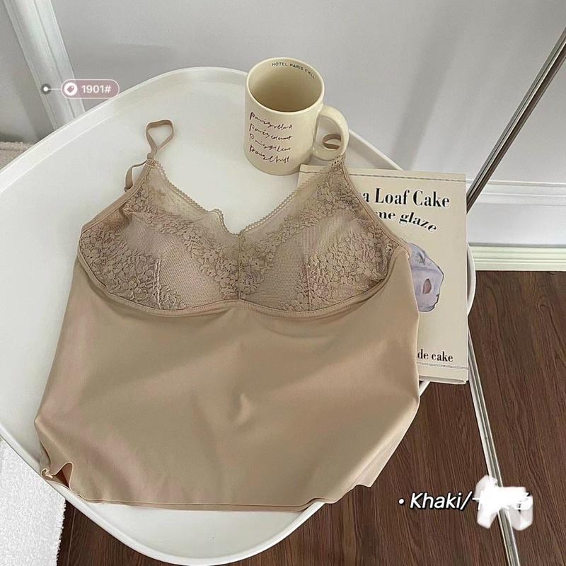 Bra su ren 2 dây dáng dài có đệm ngực may liền cho nữ