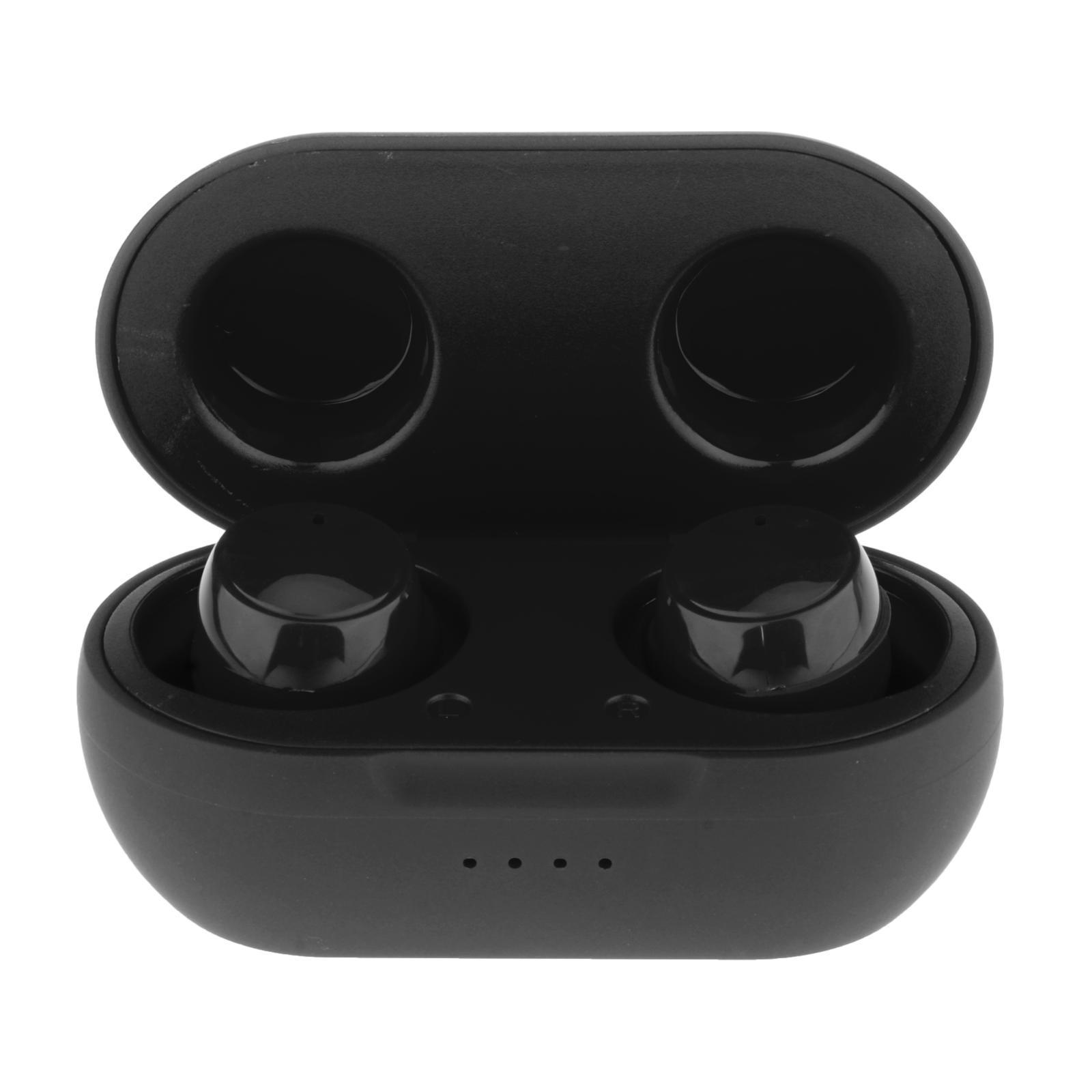 Wireless Bluetooth Earbuds Ear Buds in-Ear Headphones Black