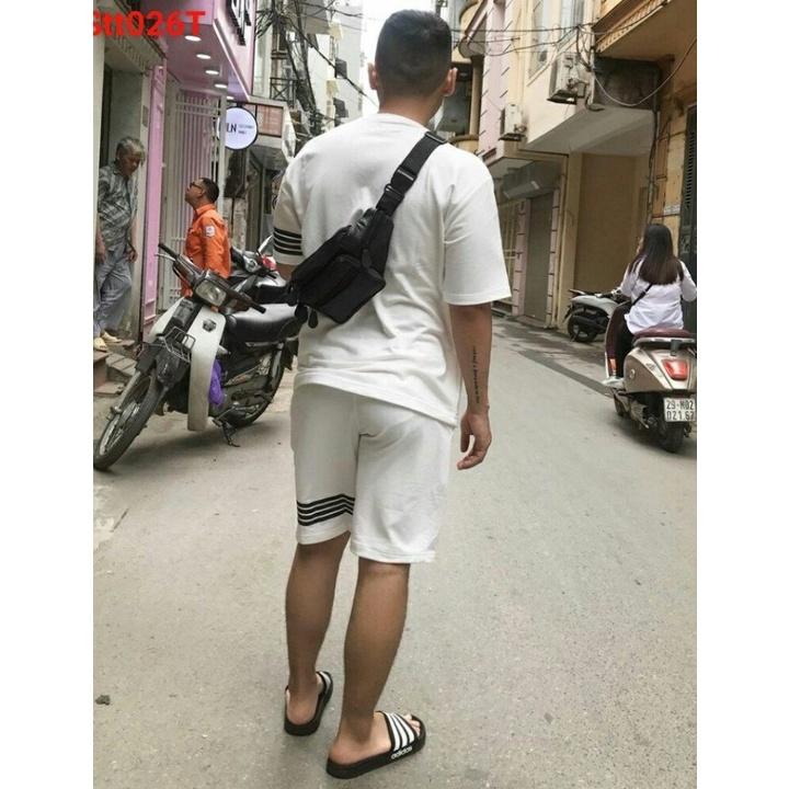 Đồ Bộ Thể Thao Nam Nữ 4 SỌC - Set Quần Áo bốn mùa đẹp cao cấp mặc nhà đi chơi thoải mái 04