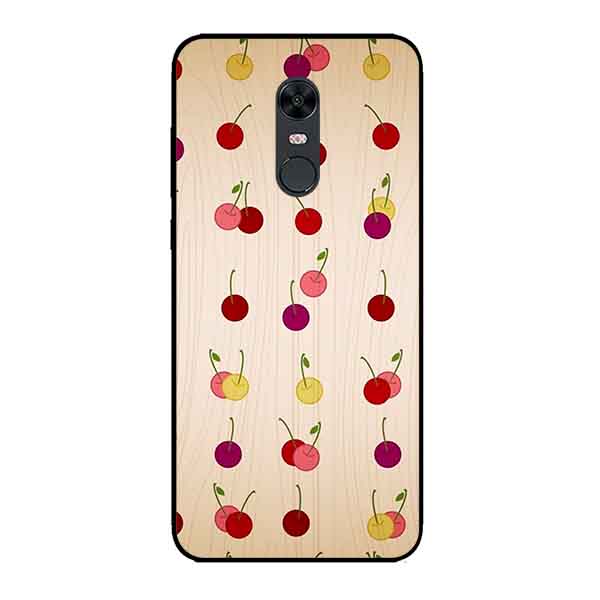 Ốp Lưng in cho Xiaomi Redmi 5 Plus Mẫu Anh Đào - Hàng Chính Hãng