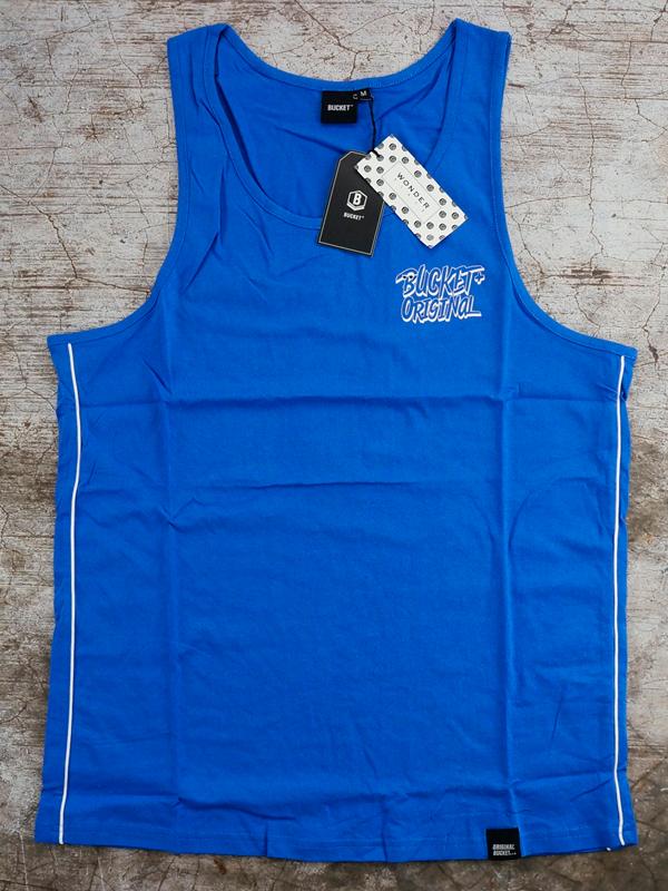 Áo Thun Ba Lỗ Nam Bucket Original BLUE Tank Top - SIZE M-L