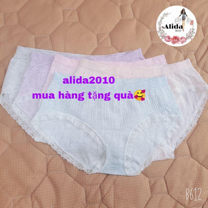 hộp 5 quần lót nữ cotton cao cấp quanchip nữ xuất nhật kháng khuẩn NU01