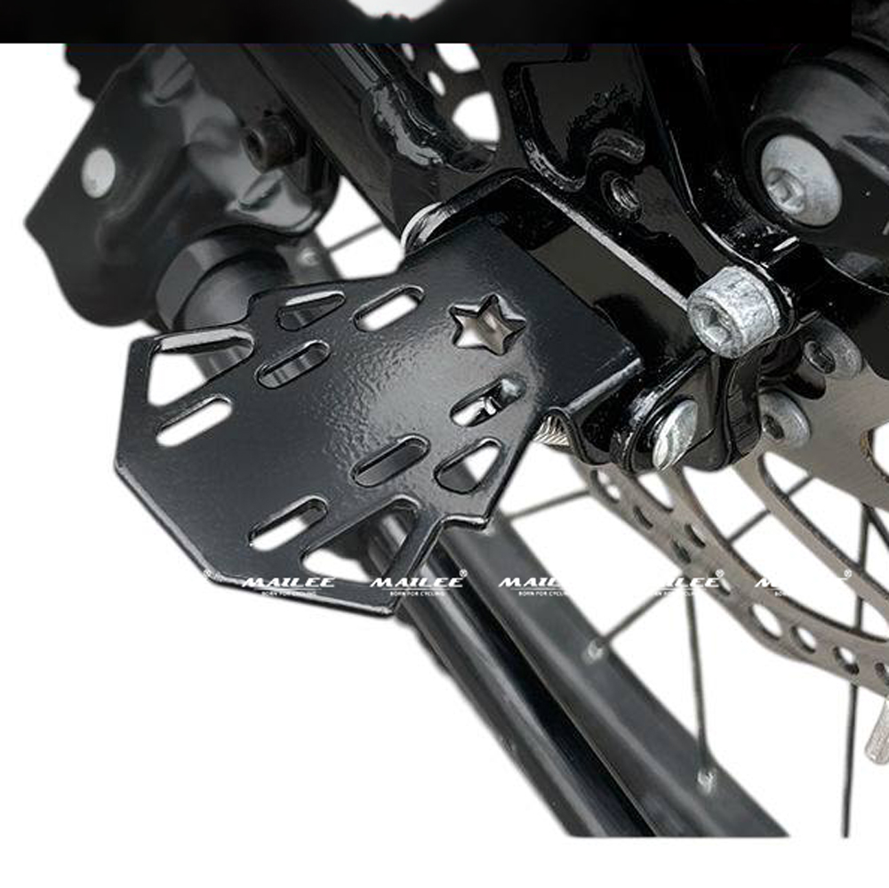 Gác Chân Sau Xe Đạp ST-512M Thép Kim Loại Gập Gọn 90° độ- Phù Hợp MTB, An Toàn Cho Trẻ Em (Bộ gồm 2 cái) - Mai Lee