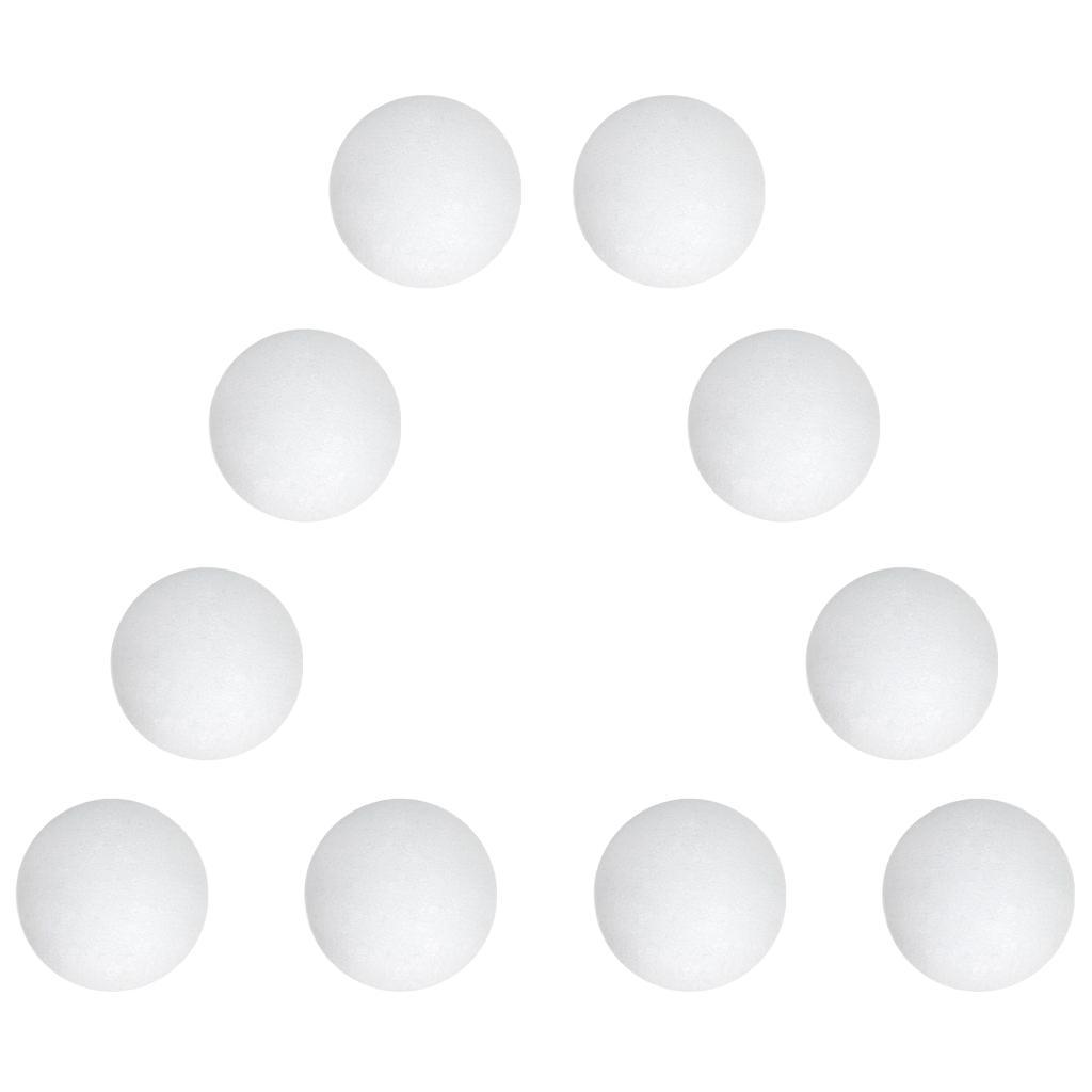 2-10pack 10 Pieces EVA Foam Golf Swing Exercises Practice Training Balls White
