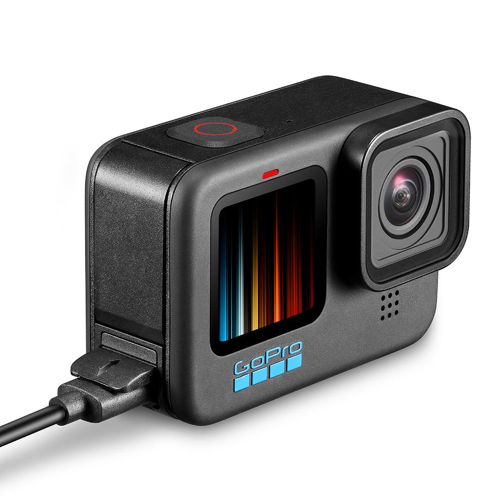 Lật nắp bên pin cho GoPro Hero 11 10 9 Màu đen có thể tháo pin có nắp sạc cổng cho Go Pro 10 9 Phụ kiện