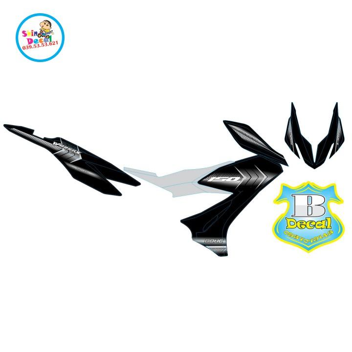 Tem rời winner X tổ ong đen bạc