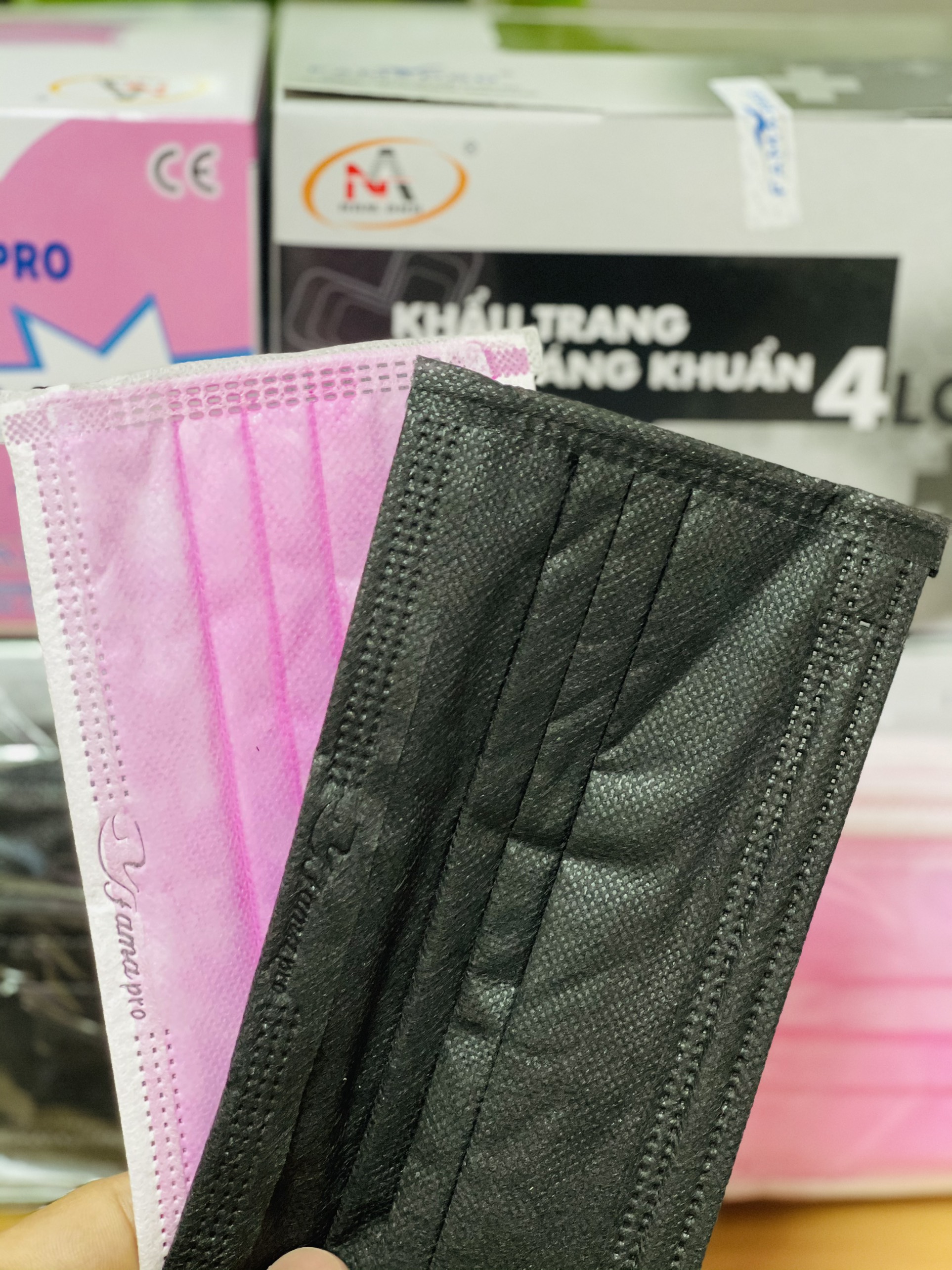 Combo 2 Hộp Khẩu Trang Y Tế 4 Lớp Nam Anh