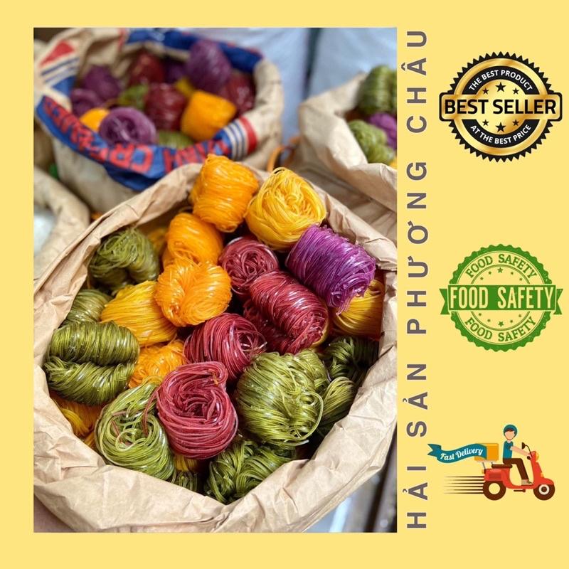 Đặc Sản Đồng Tháp - Hủ Tiếu Rau Củ Ngũ Sắc Sa đéc sợi dai ngon - 500g