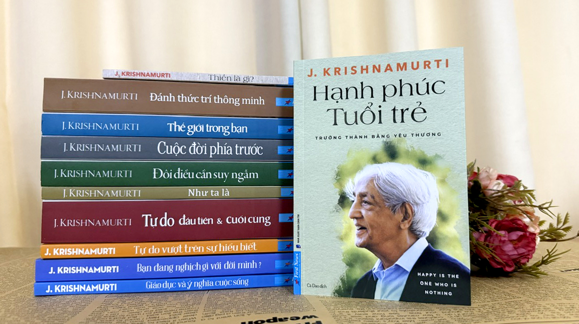 Sách Hạnh Phúc Tuổi Trẻ - J. Krishnamurti - First News