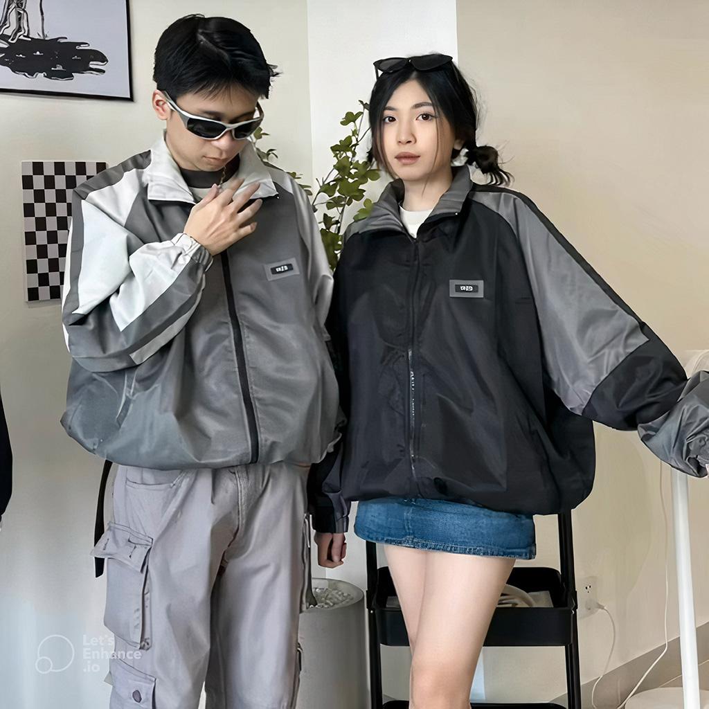 Áo Khoác Dù 2 lớp nam nữ Unisex ESW (M230 - Kèm ảnh thật)