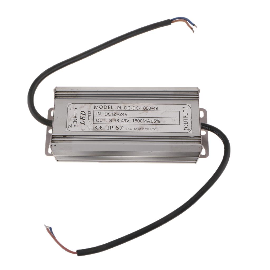 Waterproof Constant Current Led Driver Power Supply DC38-49V 1800mA Light