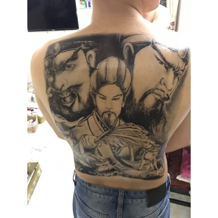 Hình xăm dán kín lưng tattoo full lưng 34x48cm